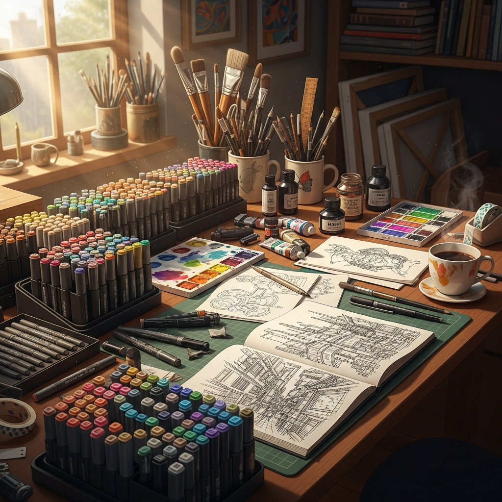 Даяна, автор курса в своей студии